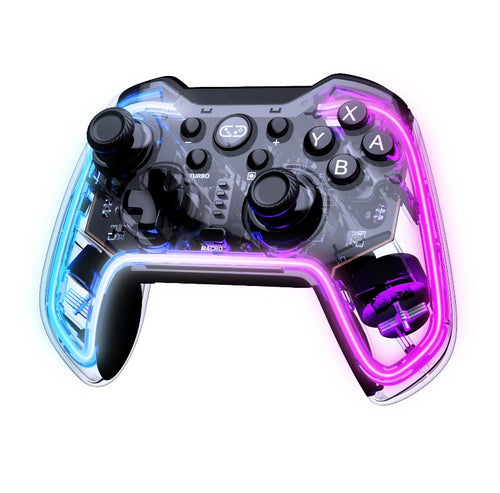 Gaming Controller Neon RGB Multi-color Illuminated Gaming Controller