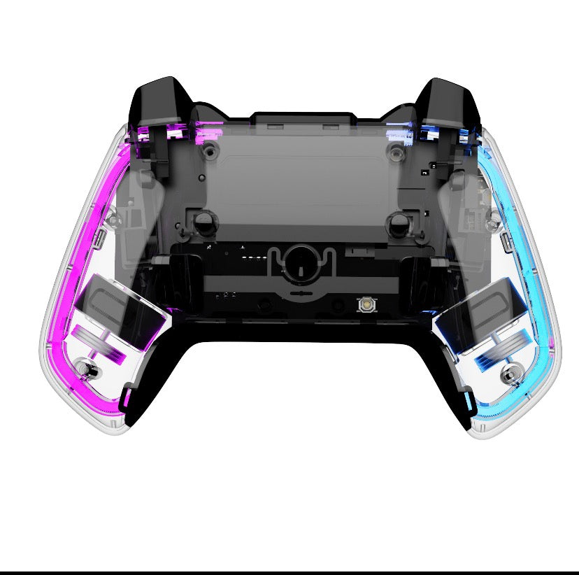 Gaming Controller Neon RGB Multi-color Illuminated Gaming Controller
